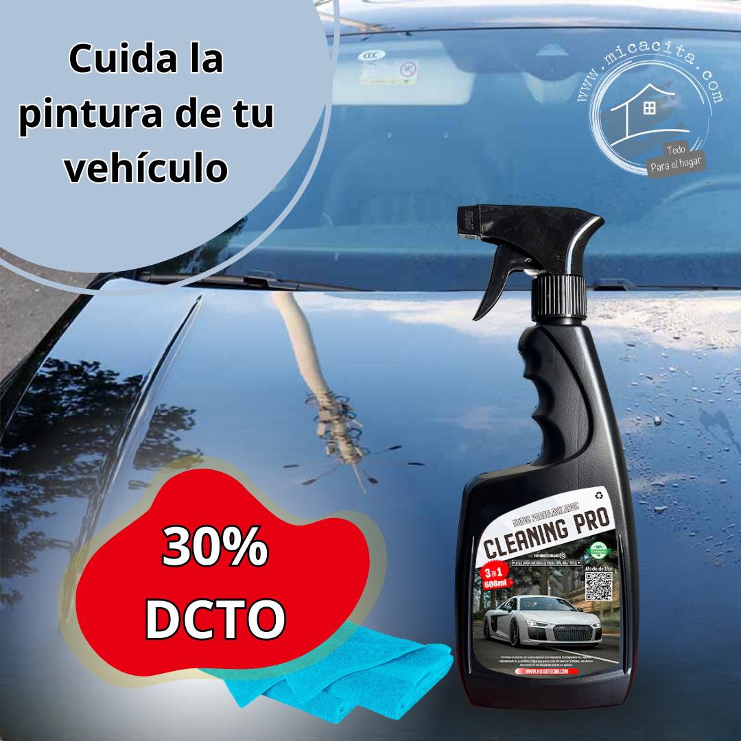 Porcelanizador Cleaning Pro + paño Mfibr